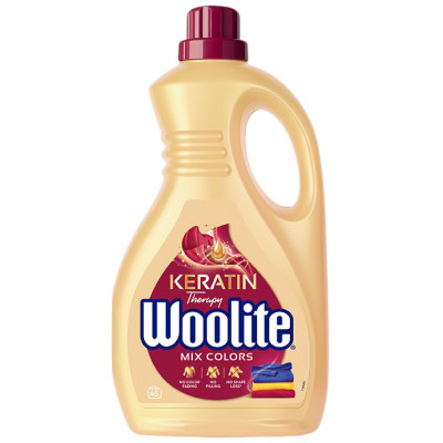 Гель для стирки Woolite Для цветных тканей С кератином 2.7 л (5900627090475) Винница - изображение 1