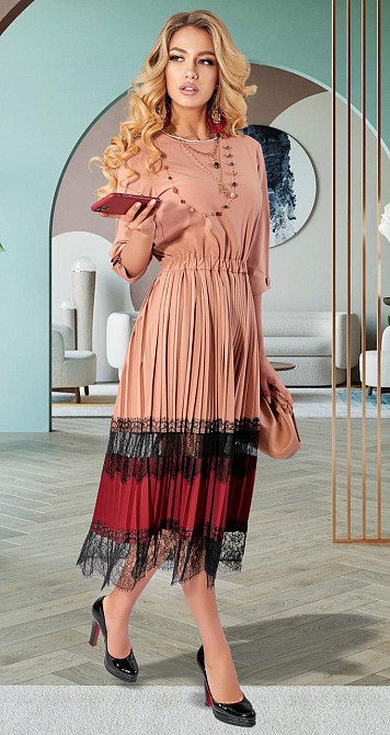 Стильне плаття плісе (46) Київ - фото 3