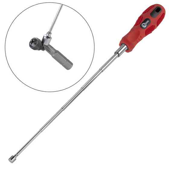 Викрутка телескопічна, 7 в 1, Cr-V INTERTOOL VT-1007 Київ