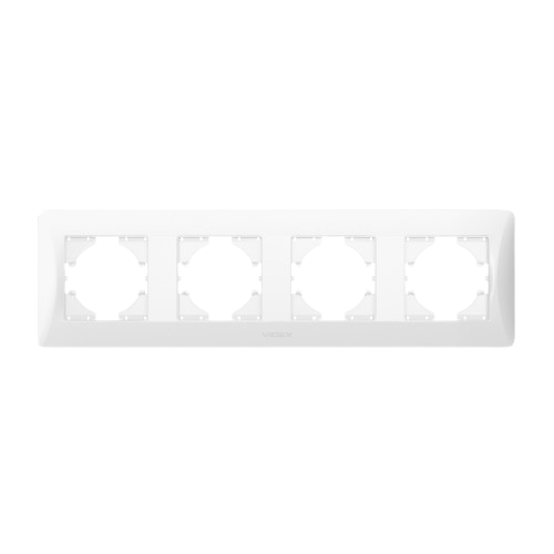 BINERA білий Рамка горизонтальна 4-а Videx Житомир