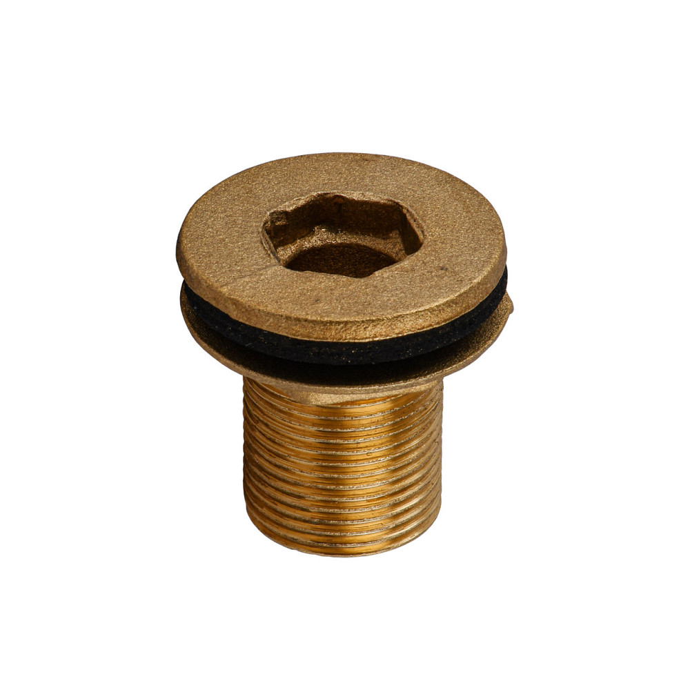 Врізання в бак 3/4″З латунне LO442S OPTIMUM (000030922) Київ - фото 2