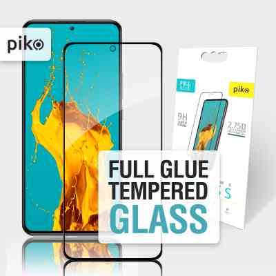 Стекло защитное Piko Full Glue Xiaomi 12T/12T Pro Black (1283126546440) Винница