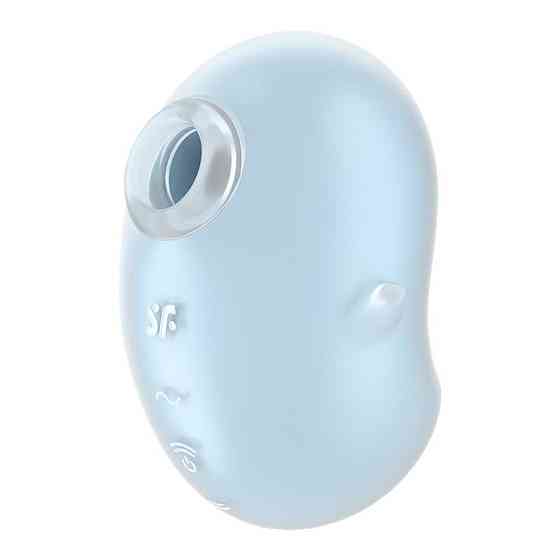 Вакуумный вибратор Satisfyer Cutie Ghost blue Sex Aura Киев