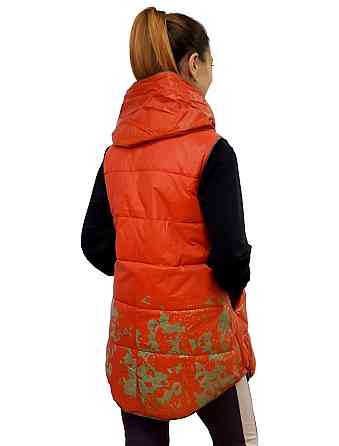 Женская удлиненная безрукавка,Женский демисезонный жилет Киев