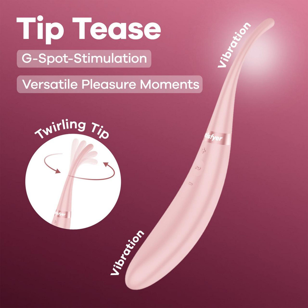Вибратор Satisfyer Tip Tease Rose Sex Aura Киев - изображение 8