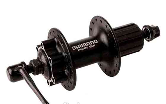 Втулка заднего колеса велосипеда (алюминий) (36 спиц, под диск, кассета, эксцентрик, FH-M475 ) Мукачево