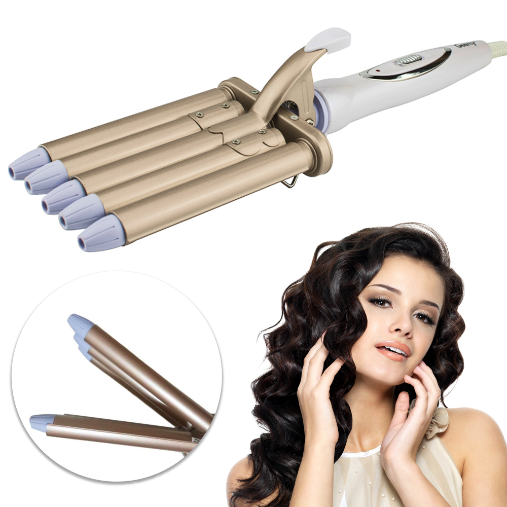 Плойка для волос пять волн Geemy GM 2932 SBR Киев - изображение 1