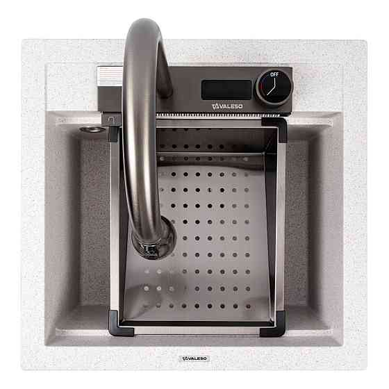 VALESO Українська: Кухонна гранітна мийка VALESO 5149 VIVA топаз Коломыя