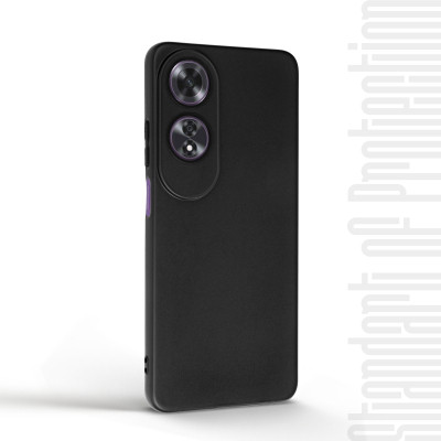 Чохол до мобільного телефона Armorstandart Matte Slim Fit OPPO A60 4G Camera cover Black (ARM78568) Вінниця - фото 2