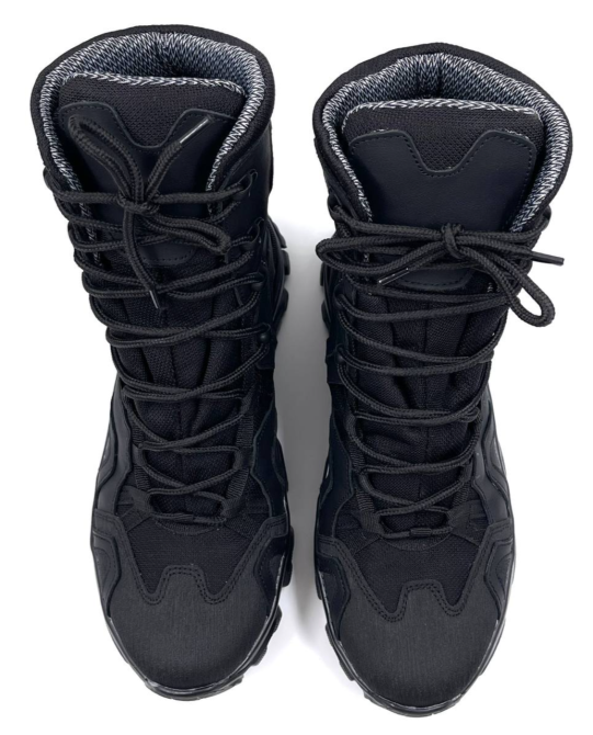 Тактические мужские демисезонные черные берцы на Gore-Tex, военные мужские водонепроницаемые кожаные берцы Львов - изображение 2