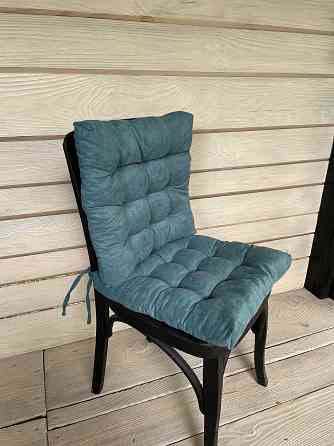 Подушка для стільців (40x40х5 см) Decorator Sparta колір сіро-блакитний 84-072 Київ