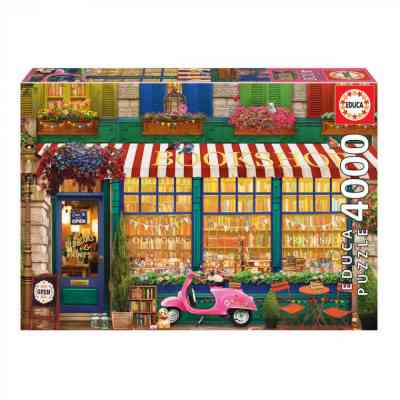 Пазл Educa Вінтажна книжкова лавка 4000 елементів (6425228) Вінниця