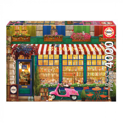 Пазл Educa Вінтажна книжкова лавка 4000 елементів (6425228) Вінниця - фото 1