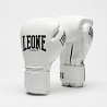Боксерські рукавиці Leone Greatest White білі шкіряні для боксу тренувань і спарингу 10 унцій