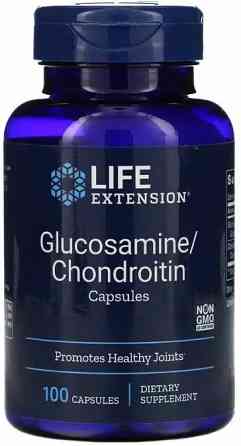 Глюкозамін хондроїтин  Life Extension Glucosamine/Chondroitin 100 капсул Київ