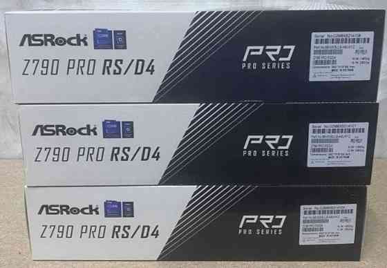 Материнская плата: ASROCK Z790 Pro RS/D4 . Новый! Киев