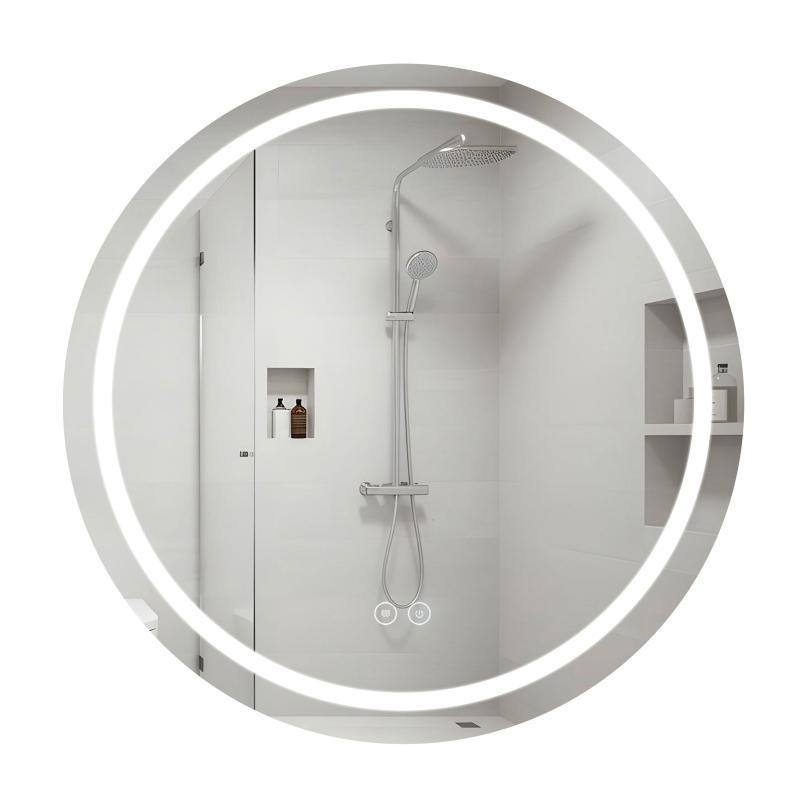 Зеркало настенное круглое сенсорное Qtap Mideya (MI6) R800 с LED-подсветкой Touch, с антизапотеванием Харьков - изображение 1