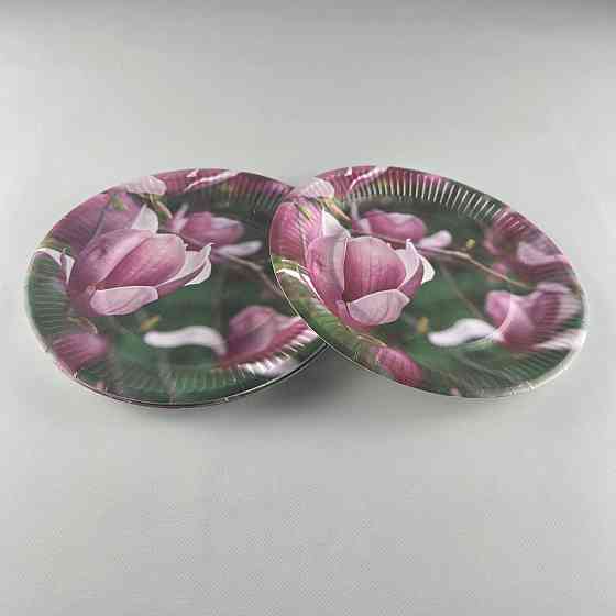 Тарелка бумажная 23см