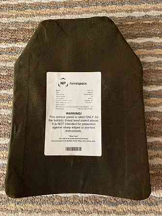 Комплект легких керамических бронеплит Aerospace 6-го класса 2.55 кг (25х30см) Винница