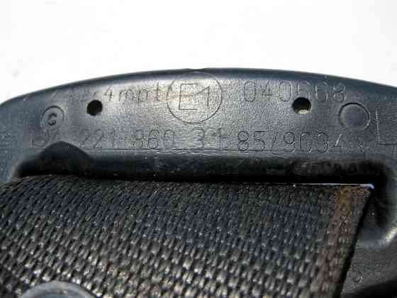 Mercedes-Benz  A2218603185 9C94 Передній лівий чорний ремінь безпеки S-Class W221 Одеса