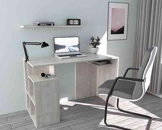 Стіл письмовий СП-1 №1, Дуб Шамоні Світлий, 1200/550/760 Львів