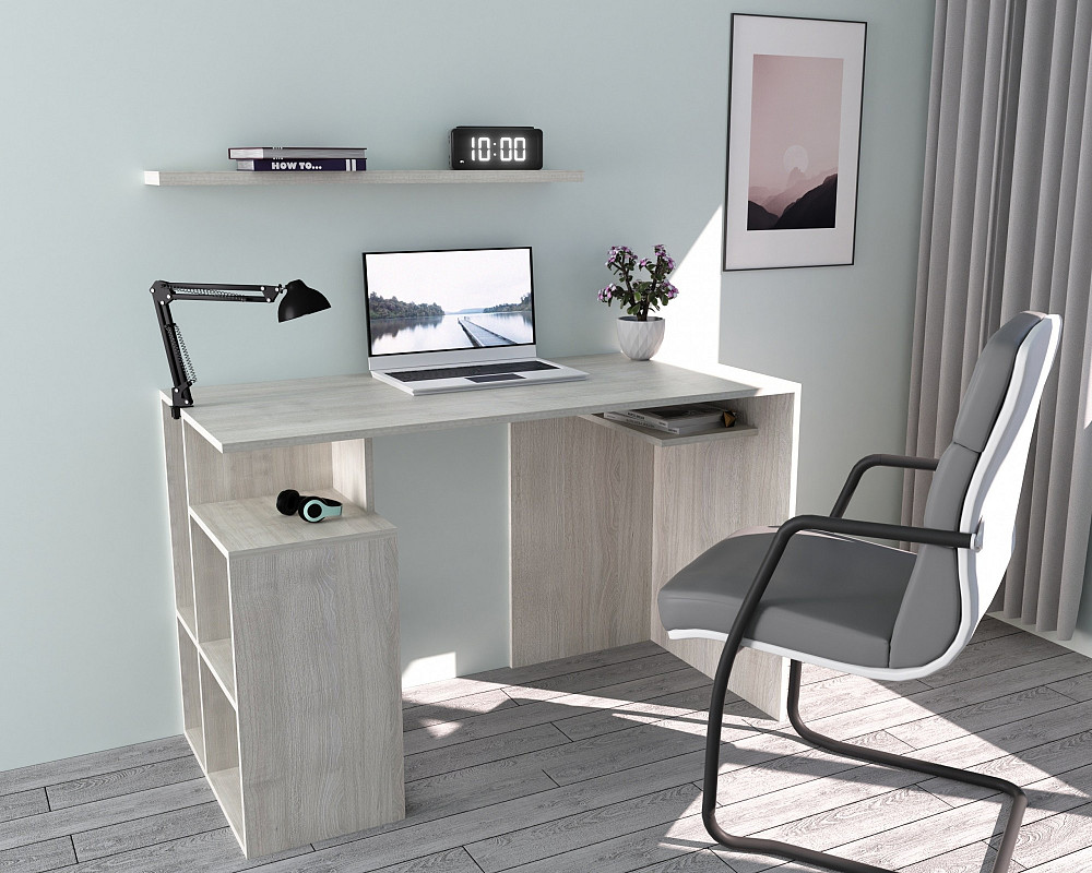 Стіл письмовий СП-1 №1, Дуб Шамоні Світлий, 1200/550/760 Львів - фото 2