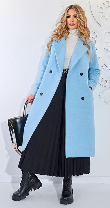 Стильне пальто в модному відтінку (46) Київ - фото 6