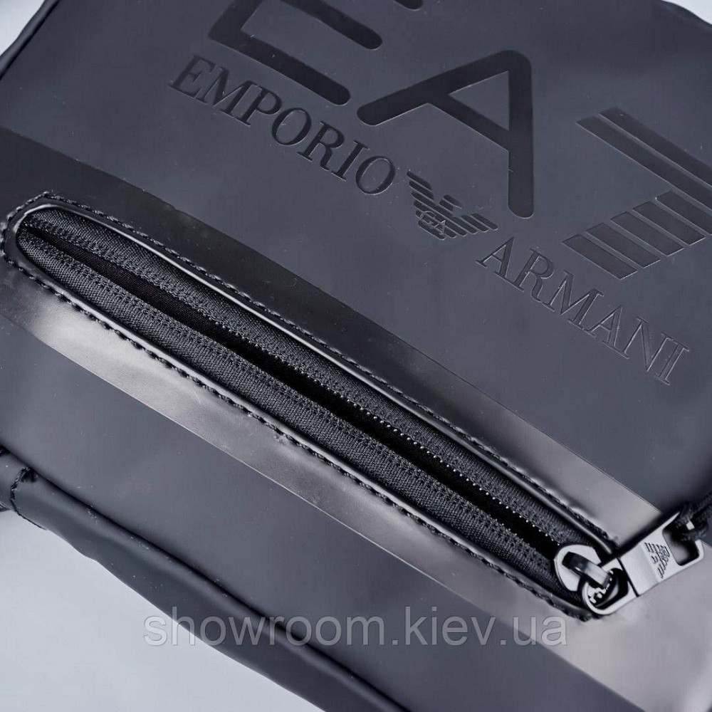 Чоловіча стильна брендова сумка на плече EA (9508) Київ - фото 7