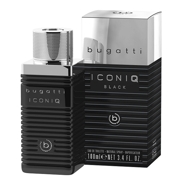 Туалетна вода для чоловіків Iconiq Black Bugatti 100 мл Вінниця - фото 1