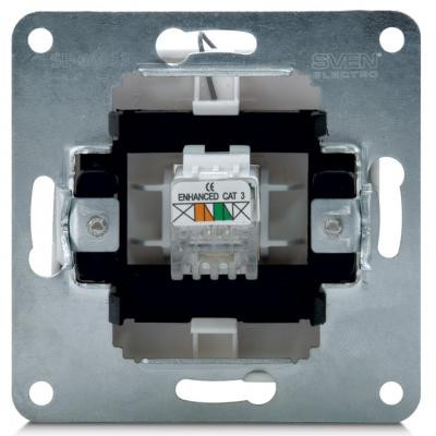 Телефонная розетка Sven SE-60033 white (7100013) Винница - изображение 4