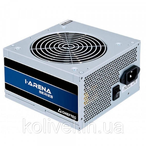 БЖ 400W Chieftec i-ARENA GPB-400S, 120 mm, >85%, Bulk (GPB-400S) Київ - фото 1