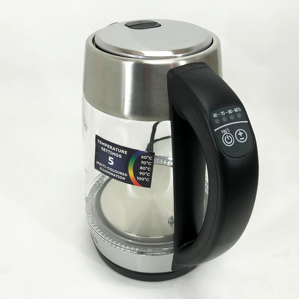 Потужний побутовий електрочайник, Стильний електрочайник, Чайник для чаю з автоматичним вимкненням RO-93 Івано-Франківськ - фото 9