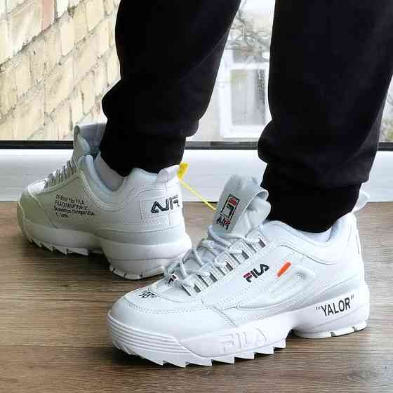 Кросівки FILA Disruptor Білі Філа Жіночі (розміри: 36,37,38,39,40) Відео Огляд Дніпро