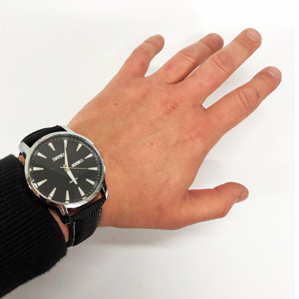 Годинники наручні чоловічі стильні модні красиві, Оригінальні чоловічі кварцові наручні годинники DF-58 Івано-Франківськ - фото 6