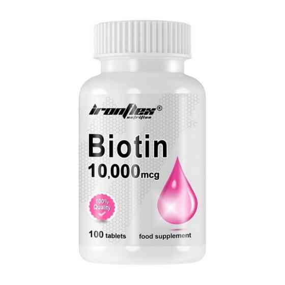 Biotin 10,000 mcg (100 tab) Луцьк