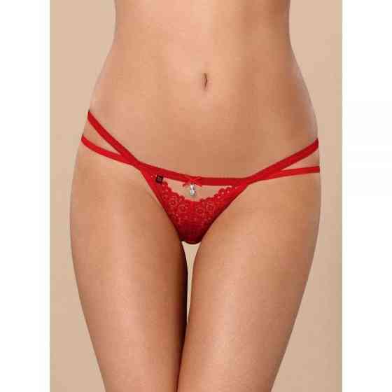 Стринги Obsessive 838-THO-3 thong red L/XL Sex Aura Киев