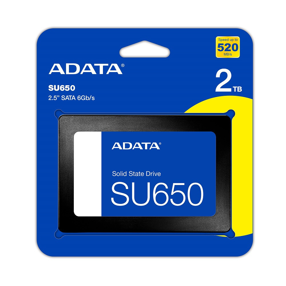 Накопичувач SSD ADATA Ultimate SU650 2TB 2.5" SATA III 3D NAND Одеса - фото 2