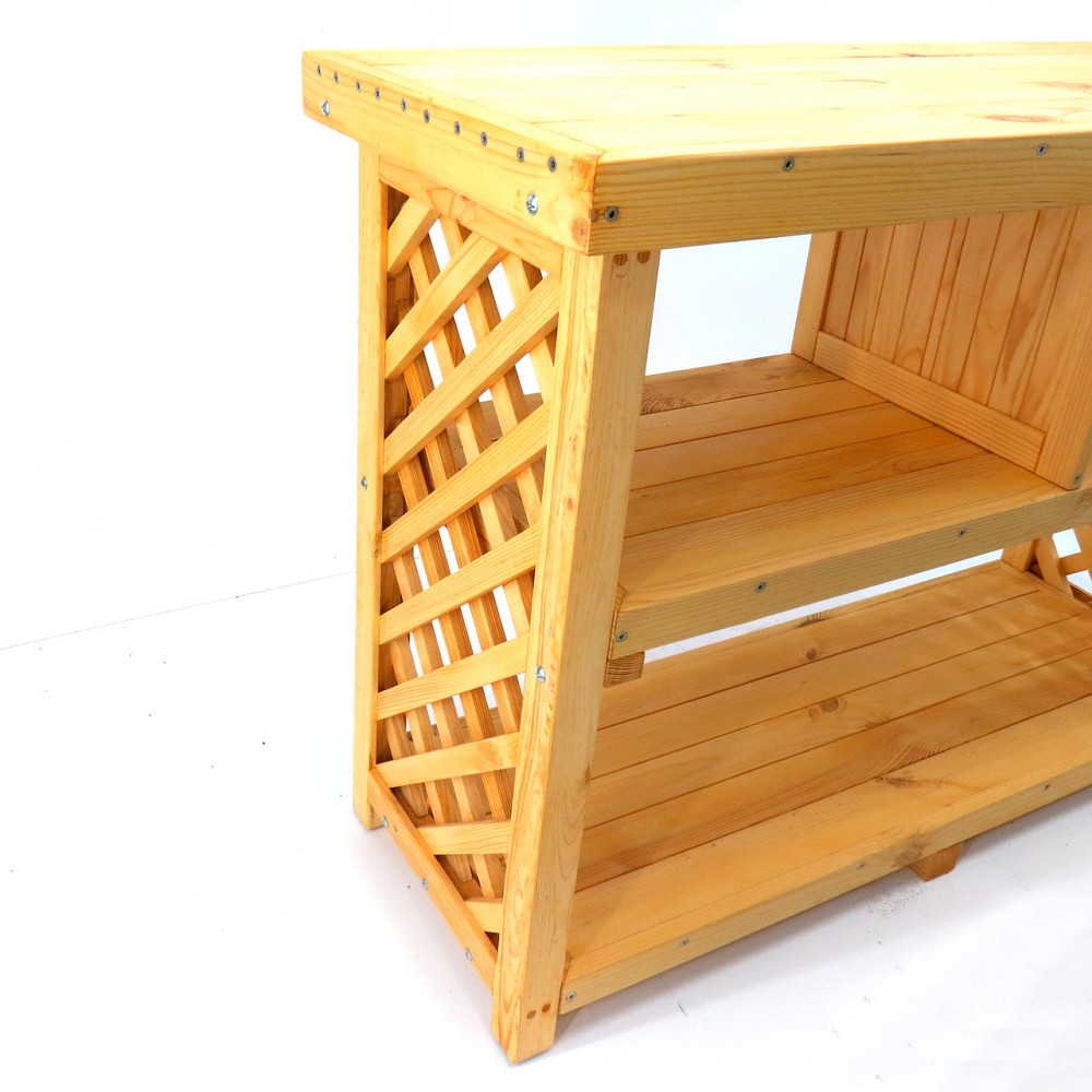 Дровница деревянная 