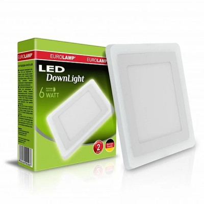 Світильник Eurolamp LED Downlight(white) 6W 420 Lm 4000K (LED-DLS-6/4(white)) Вінниця - фото 2