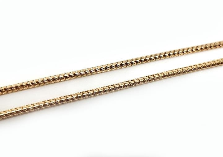 Ланцюжок із медичної сталі золотистий Київ - фото 1