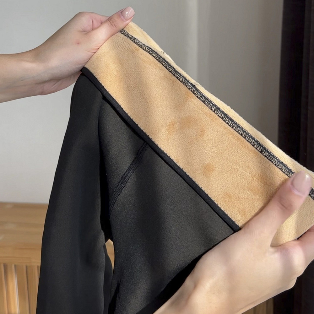 Зимние колготки с имитацией капроновых, Размер 42-48 / Женские колготки на зиму / Термоколготки меховые Киев - изображение 6