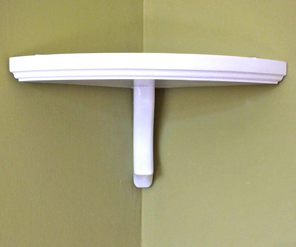 Кутова настінна полиця "Манабао 30" зефір Миколаїв - фото 2