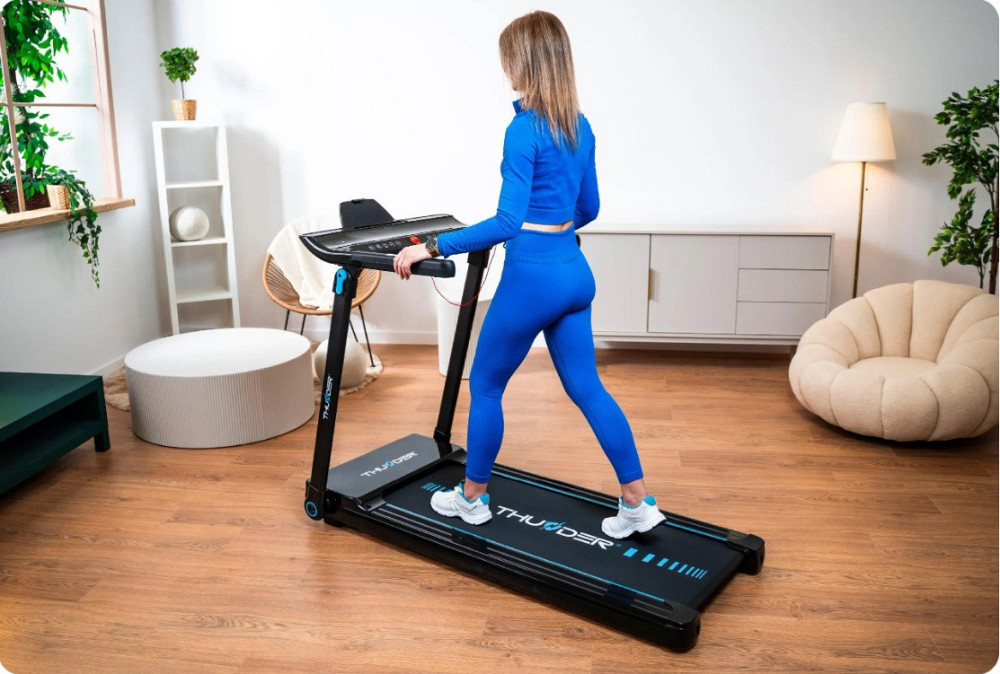 Беговая дорожка электрическая THUNDER ULTRA-BLACK Киев - изображение 9