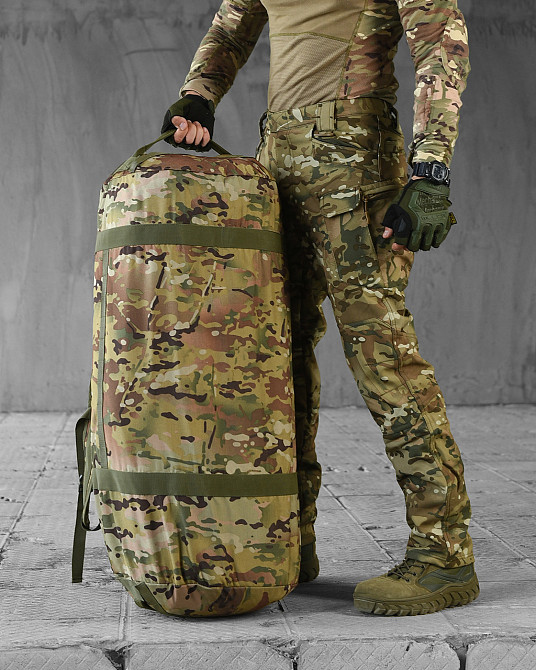 Сумка баул ВСУ для вещей транспортная индивидуальная 90 л. мультикам Одесса - изображение 11