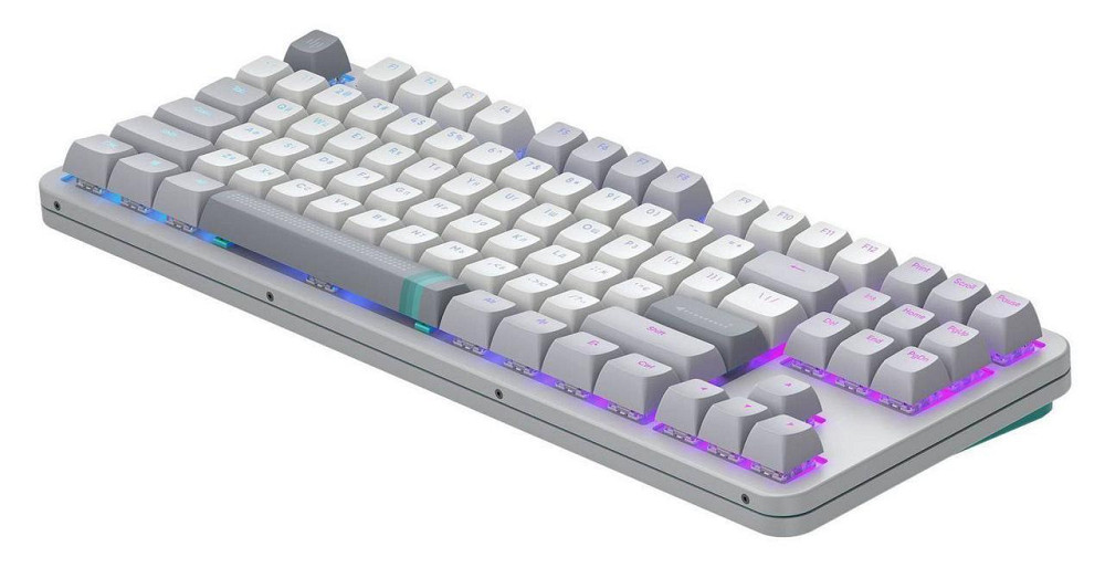 Клавіатура Dark Project ALU87 Daylight White/Grey (DPKB_DAYLIGHT_87_ANSI_UA) ( білий, сірий ) Харків - фото 6