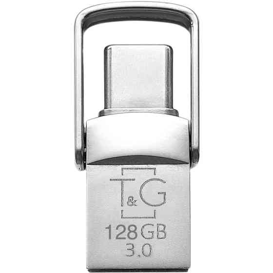 USB флеш накопичувач T&G Metal Series 104 128Gb USB-A/Type-C Рівне