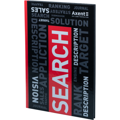 Канцелярская книга Axent Colors А4, 80 листов, ячейка, красная (8421-08-A) Винница - изображение 2