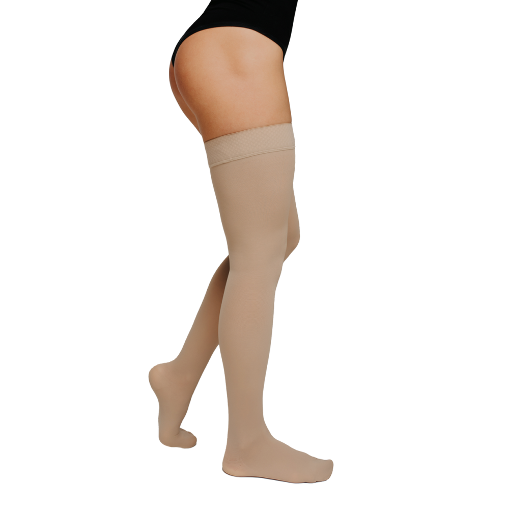 Чулки компрессионные медицинские 2 класс COMPRESSANA NOVA 0280, закрытый носок, A-G/H (шелковый) Днепр - изображение 1