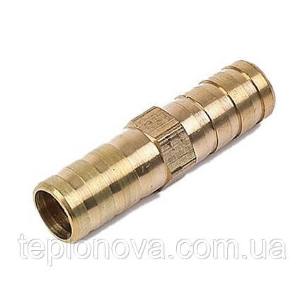 Трубка соединительная прямай латунная 12мм х 12мм литейная 1647Б Черновцы - изображение 1