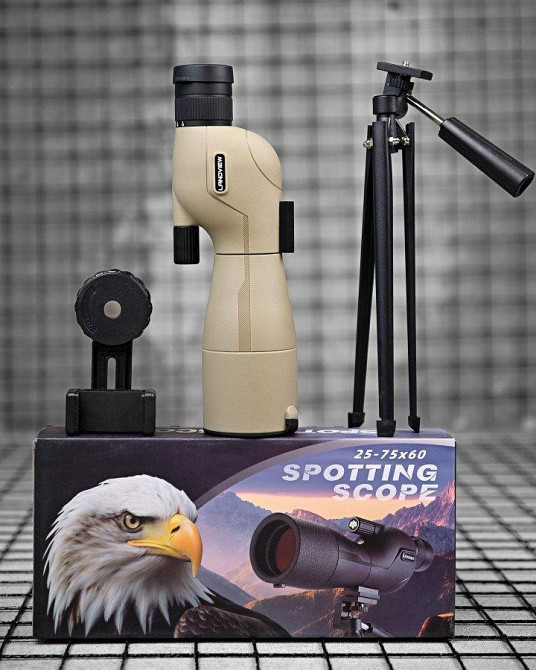 Монокуляр зі штативом Spotting score 25-75x60 ПП7913 Одеса - фото 5